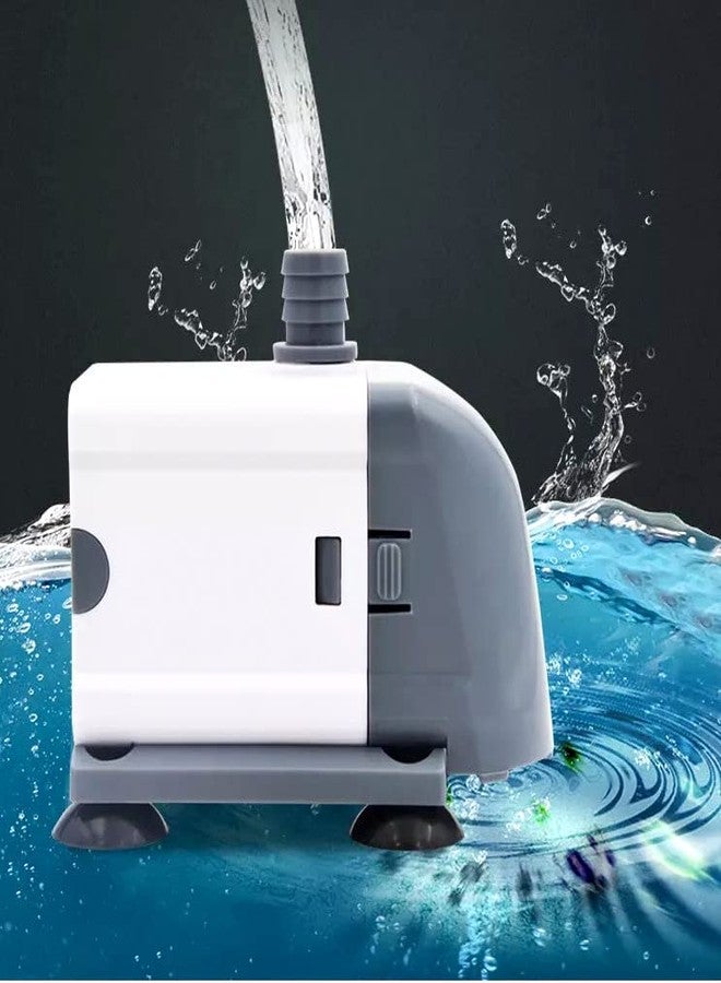 VAYINATO® YJY- 500 | 6W | 500L/H | Lifts Upto 0.9 M Super Silent Aquarium Fish Tank Submersible Water Pump Suitable for Aquarium, Hydroponics, Waterfall, Koi Pand by Petzlifeworld - Image 1